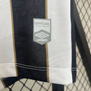 Camisa Santos Away 24/25 - Umbro - Preto e branco